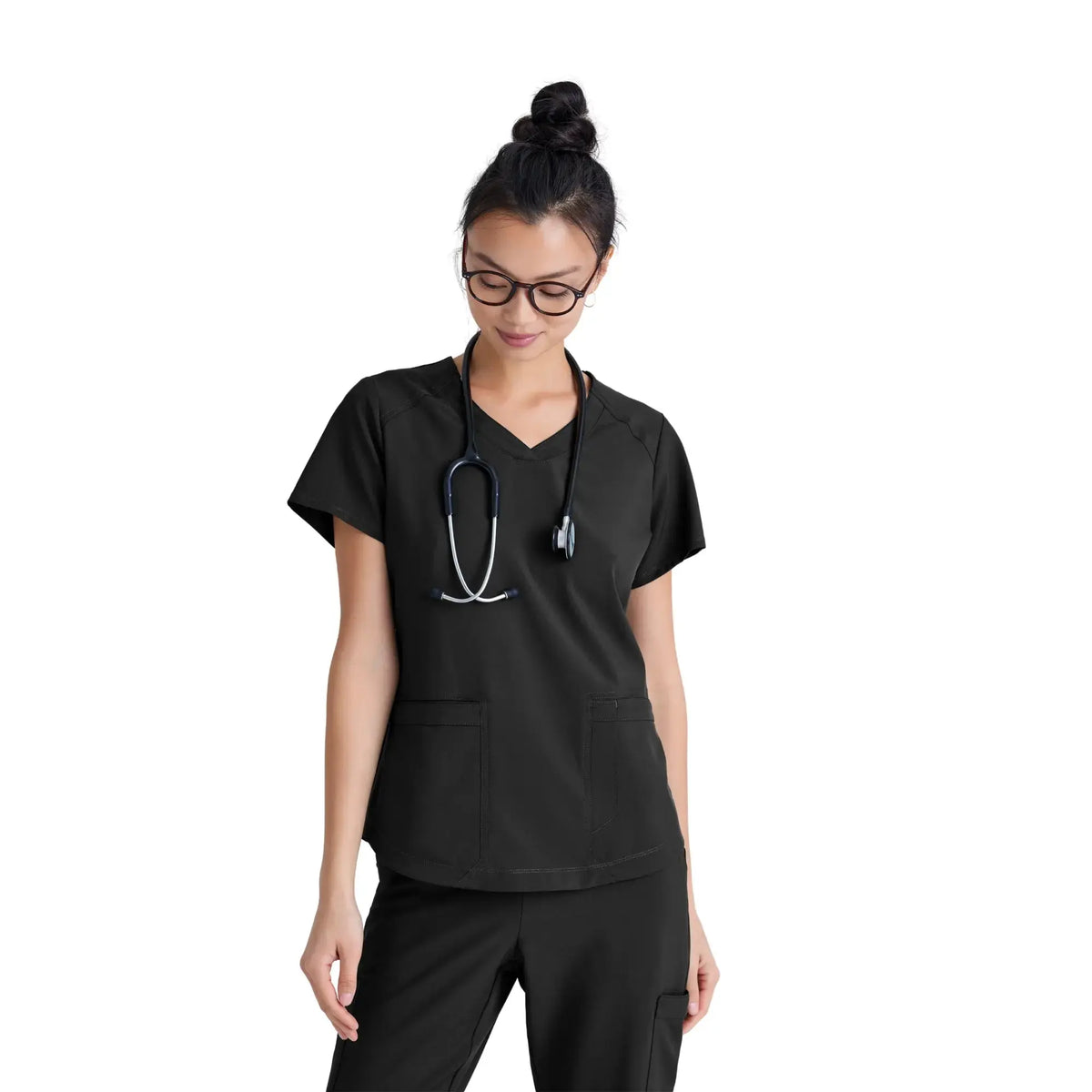 Luma - Tunique col V - Femme - Grey’s Anatomy Evolve Grey’s Anatomy  Noir / XL