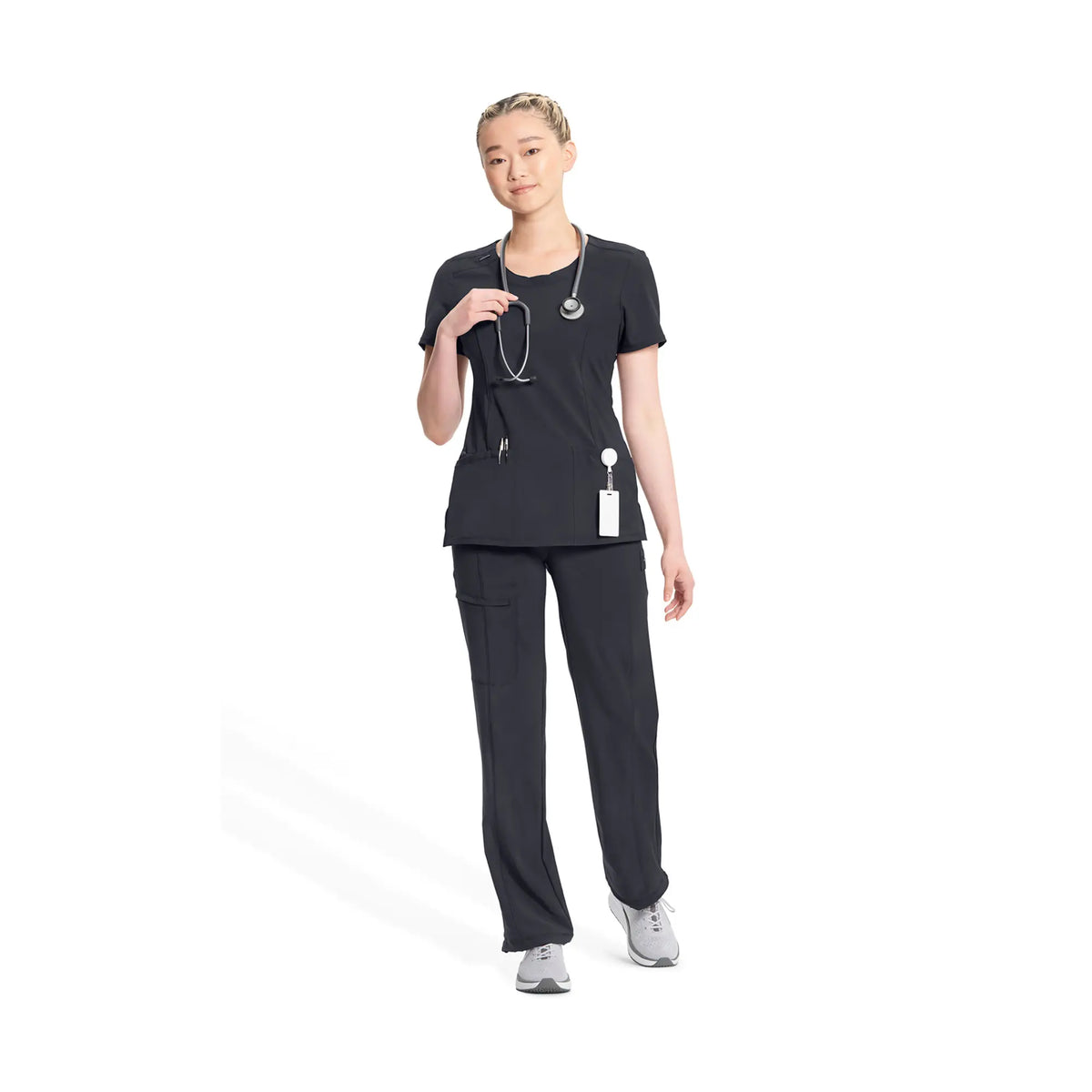 Lyon - Crew Neck Tunic - Women - Cherokee Cherokee Medical Uniforms 