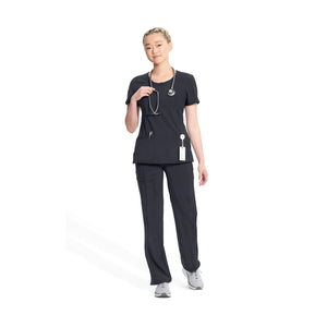 Lyon - Crew Neck Tunic - Women - Cherokee Cherokee Medical Uniforms 