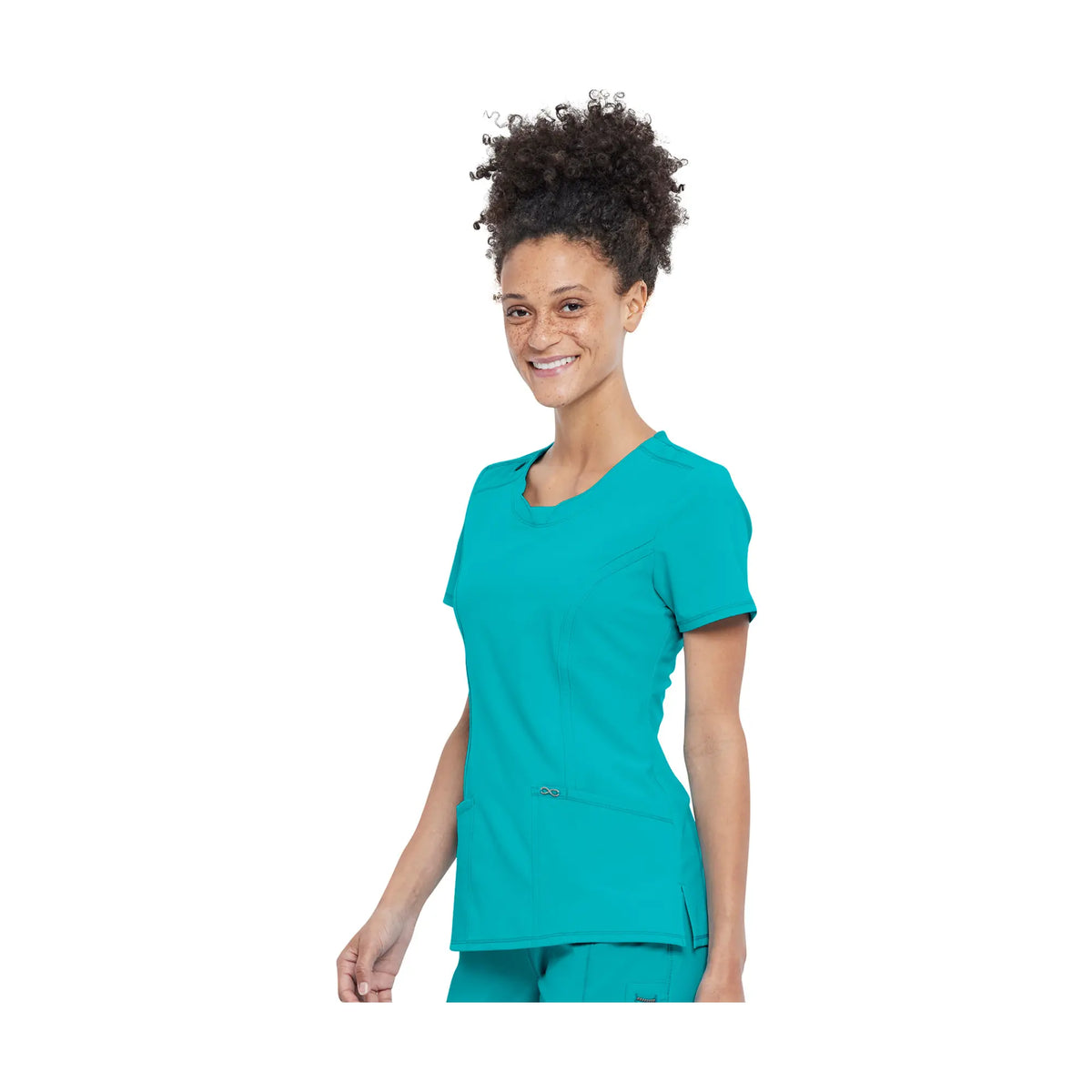 Lyon - Crew Neck Tunic - Women - Cherokee Cherokee Medical Uniforms 
