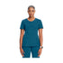 Lyon - Crew Neck Tunic - Women - Cherokee Cherokee Medical Uniforms  Blue-Caribbean-3XL