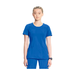 Lyon - Crew Neck Tunic - Women - Cherokee Cherokee Medical Uniforms Royal Blue-3XL