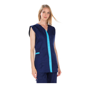 Madie - Túnica - 3 tipos de mangas - Mujer - 75 cm My Blusa Sin Mangas-Navy-Atoll-T6-XXXL