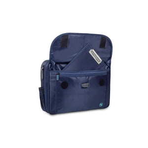 CALL Navy Blue convertible podiatry case - Optional wheeled trolley - My Podologie