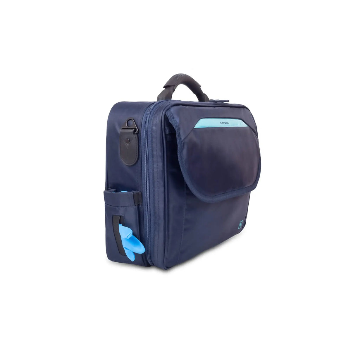 CALL Navy Blue convertible podiatry case - Optional wheeled trolley - My Podologie