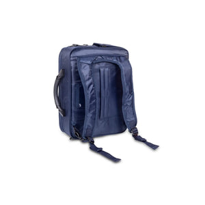 CALL Navy Blue convertible podiatry case - Optional wheeled trolley - My Podologie