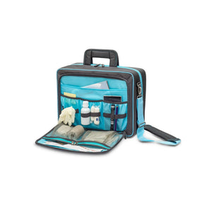 SUIT&GO Convertible Medical Case - Gray - Optional Rolling Trolley Elite Bags 