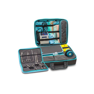 SUIT&GO Convertible Medical Case - Gray - Optional Rolling Trolley Elite Bags 