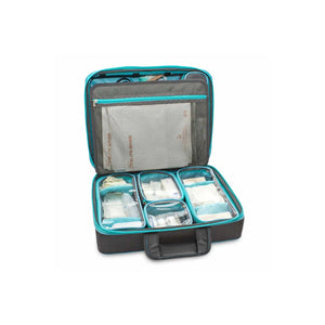 SUIT&GO Convertible Medical Case - Gray - Optional Rolling Trolley Elite Bags 