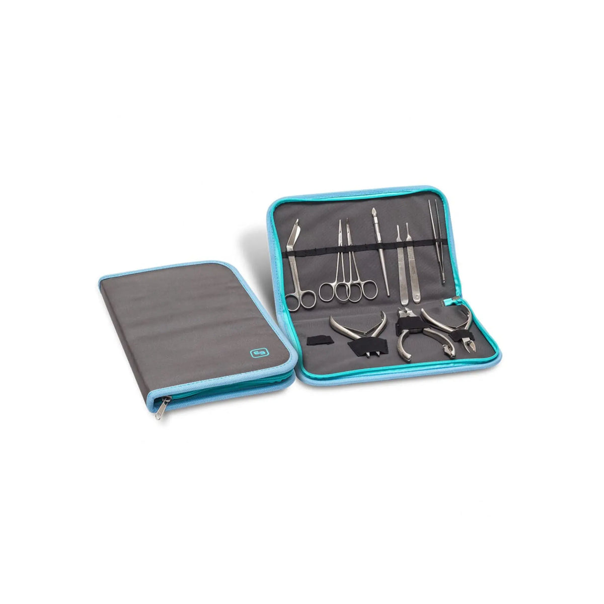 SUIT&GO Convertible Medical Case - Gray - Optional Rolling Trolley Elite Bags 