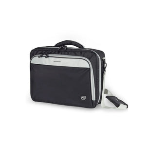 Maletín médico convertible PRACTI - Negro - Carro con ruedas opcional - My Podologie