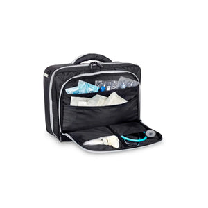 Maletín médico convertible PRACTI - Negro - Carro con ruedas opcional - My Podologie