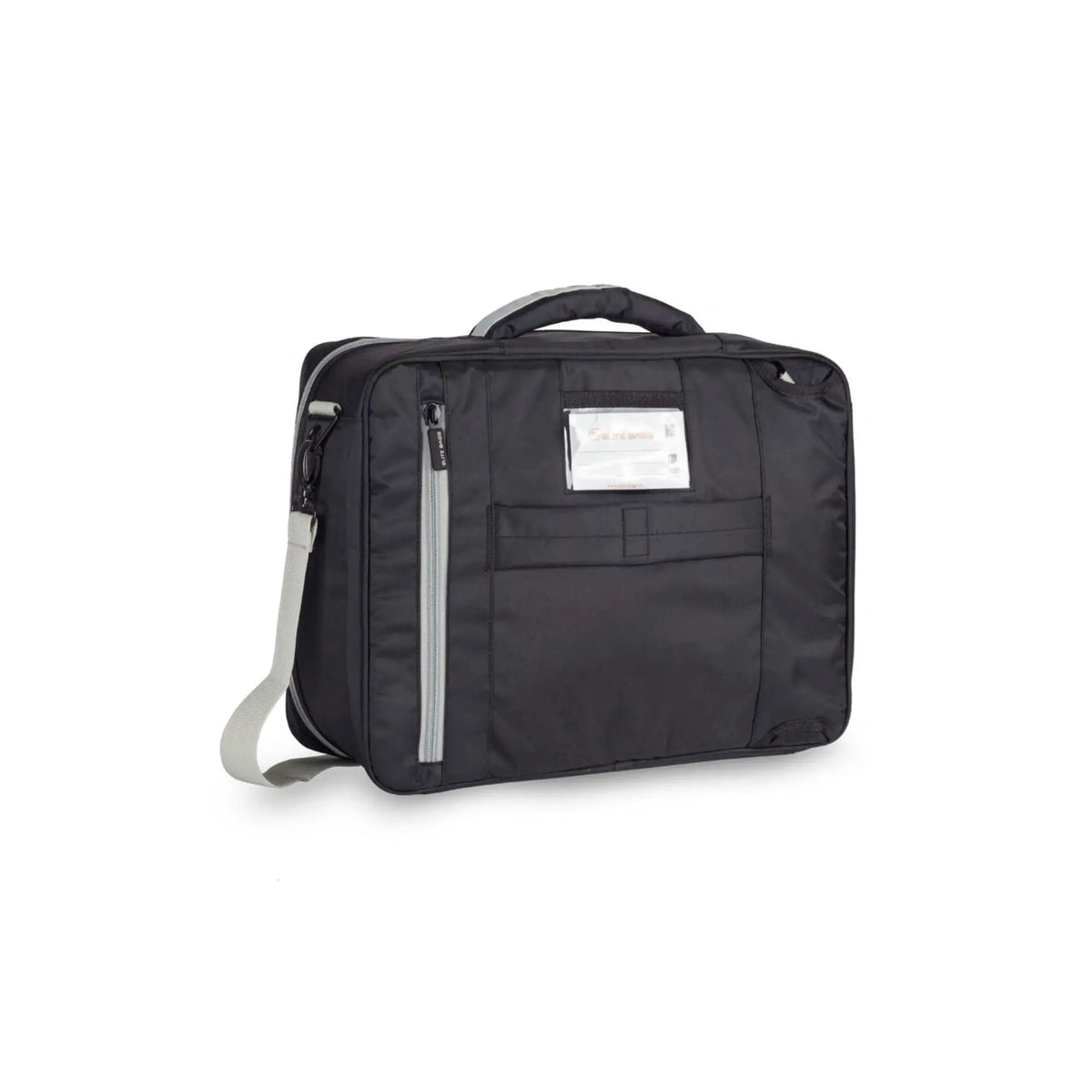 Maletín médico convertible PRACTI - Negro - Carro con ruedas opcional - My Podologie