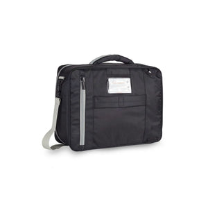 Maletín médico convertible PRACTI - Negro - Carro con ruedas opcional - My Podologie