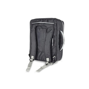 Maletín médico convertible PRACTI - Negro - Carro con ruedas opcional - My Podologie