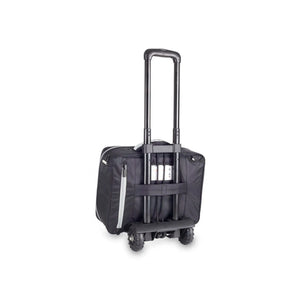 Maletín médico convertible PRACTI - Negro - Carro con ruedas opcional - My Podologie