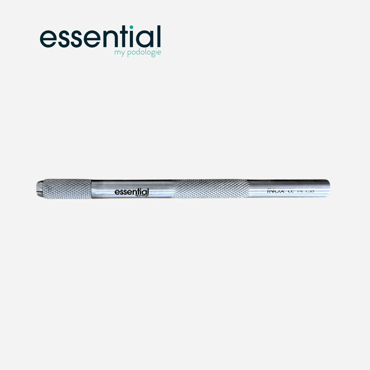 Scalpel handle - 12 cm - Stainless steel - Essential by My Podologie