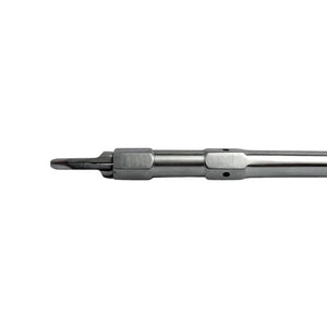 Blade holder handle - Gouge - 13.5 cm - Stainless steel - MP by My Podologie
