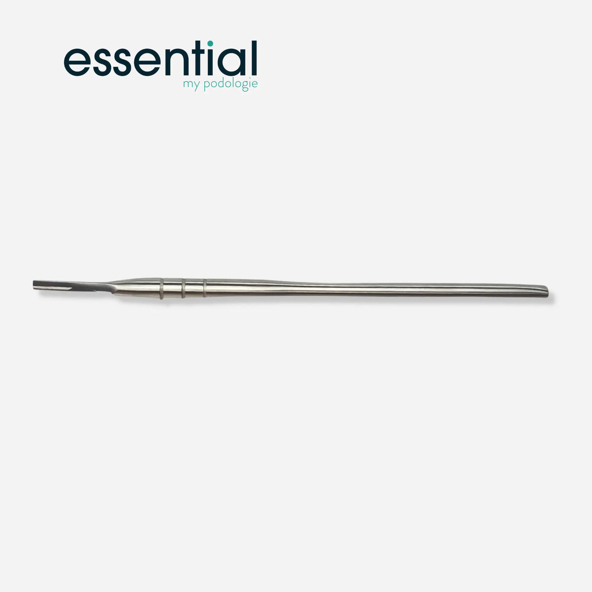Versatile blade holder handle - Gouges and scalpels - 14 cm - Stainless steel - Essential by My Podologie