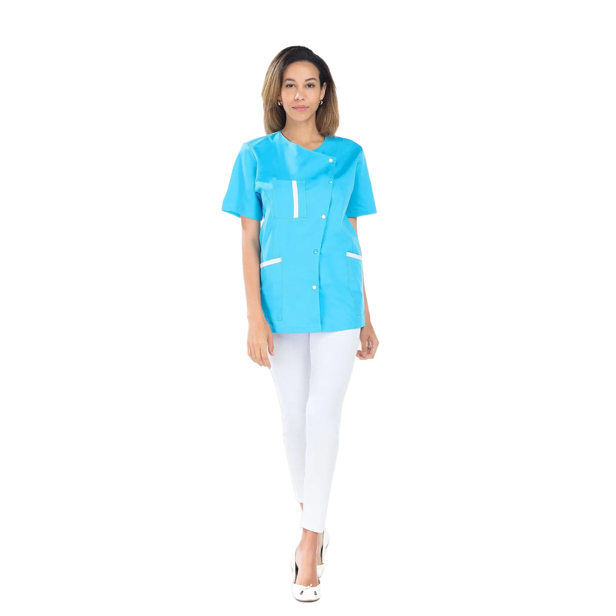 Manon - Tunic - Short Sleeves - Women - 75 cm 