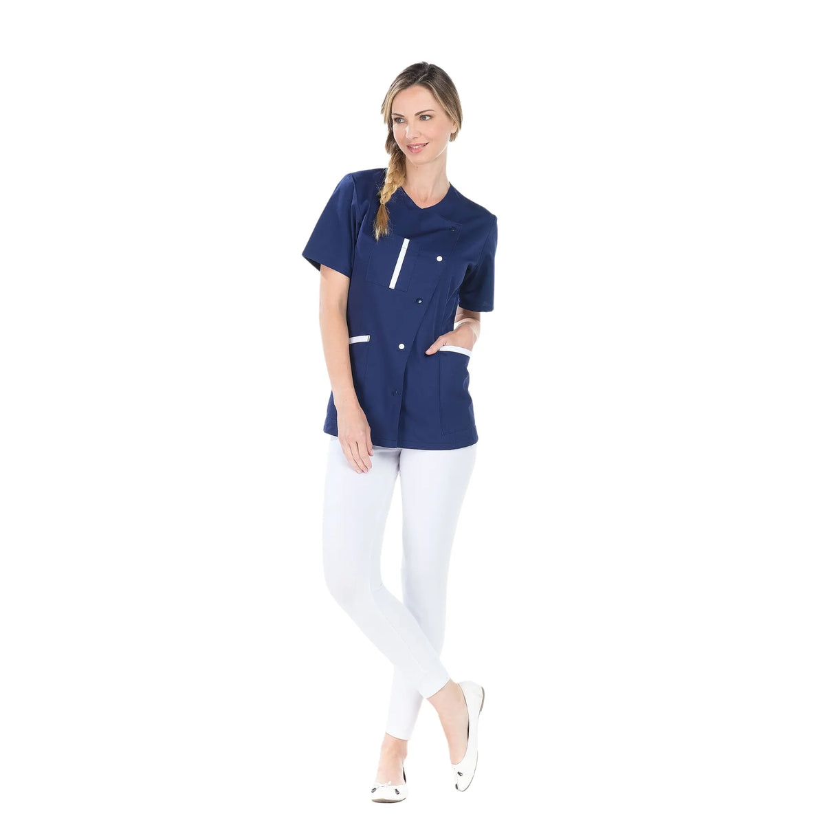 Manon - Tunic - Short Sleeves - Women - 75 cm 