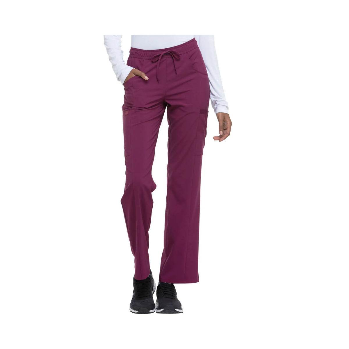 Marseille - Straight drawstring pants - Women - Dickies Dickies  Burgundy-XXXL