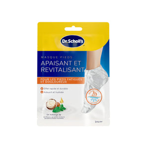 Soothing and Revitalizing Foot Mask - Urea 3% - Tired Feet - Dr Scholl's Scholl 