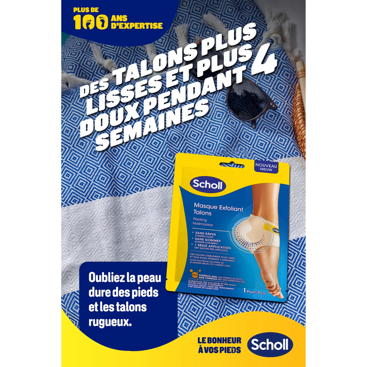 Heels Exfoliating Foot Mask - Scholl Scholl 