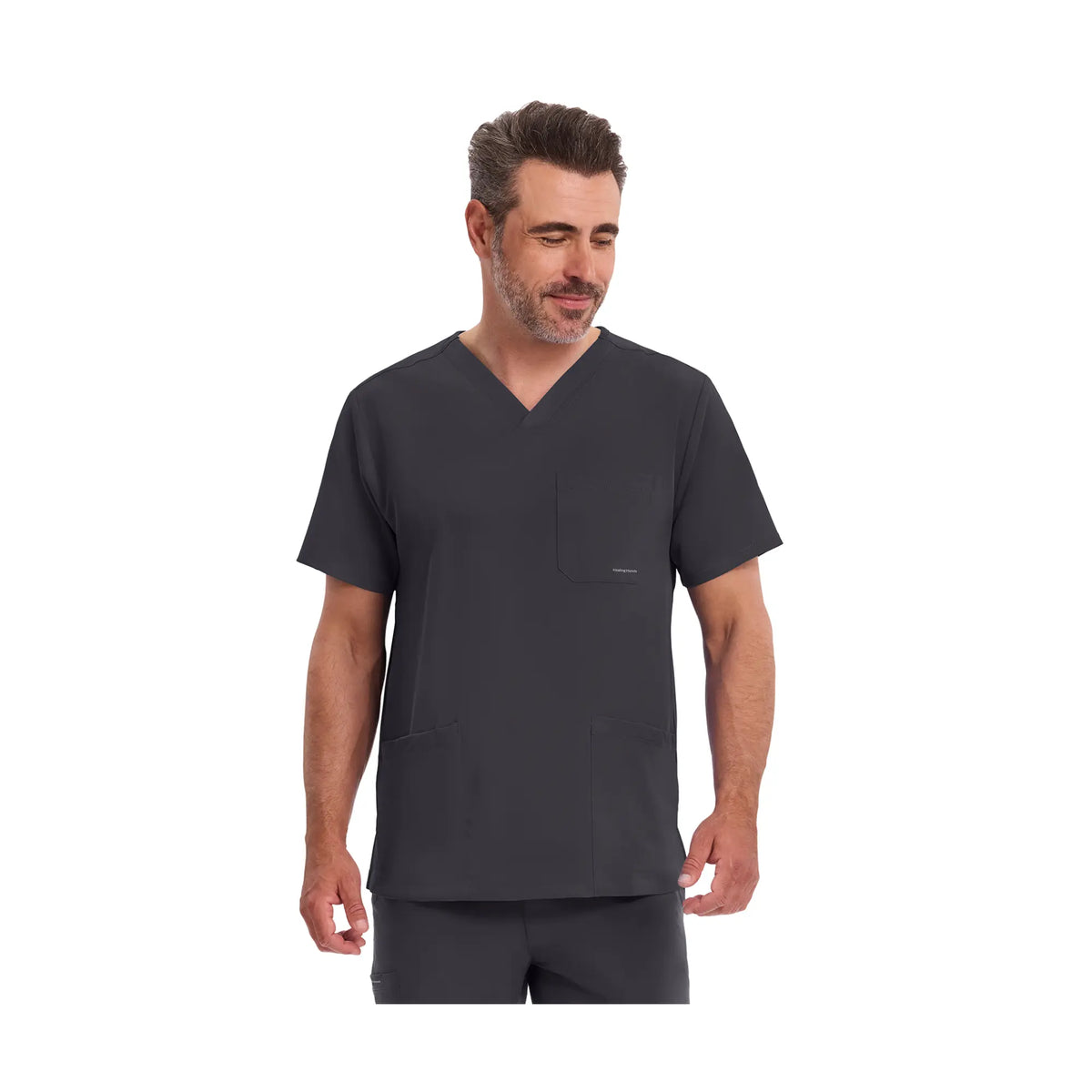 Mathew - Tunique médicale - Col V - Homme - Healing Hands Healing Hands  Anthracite / 3XL