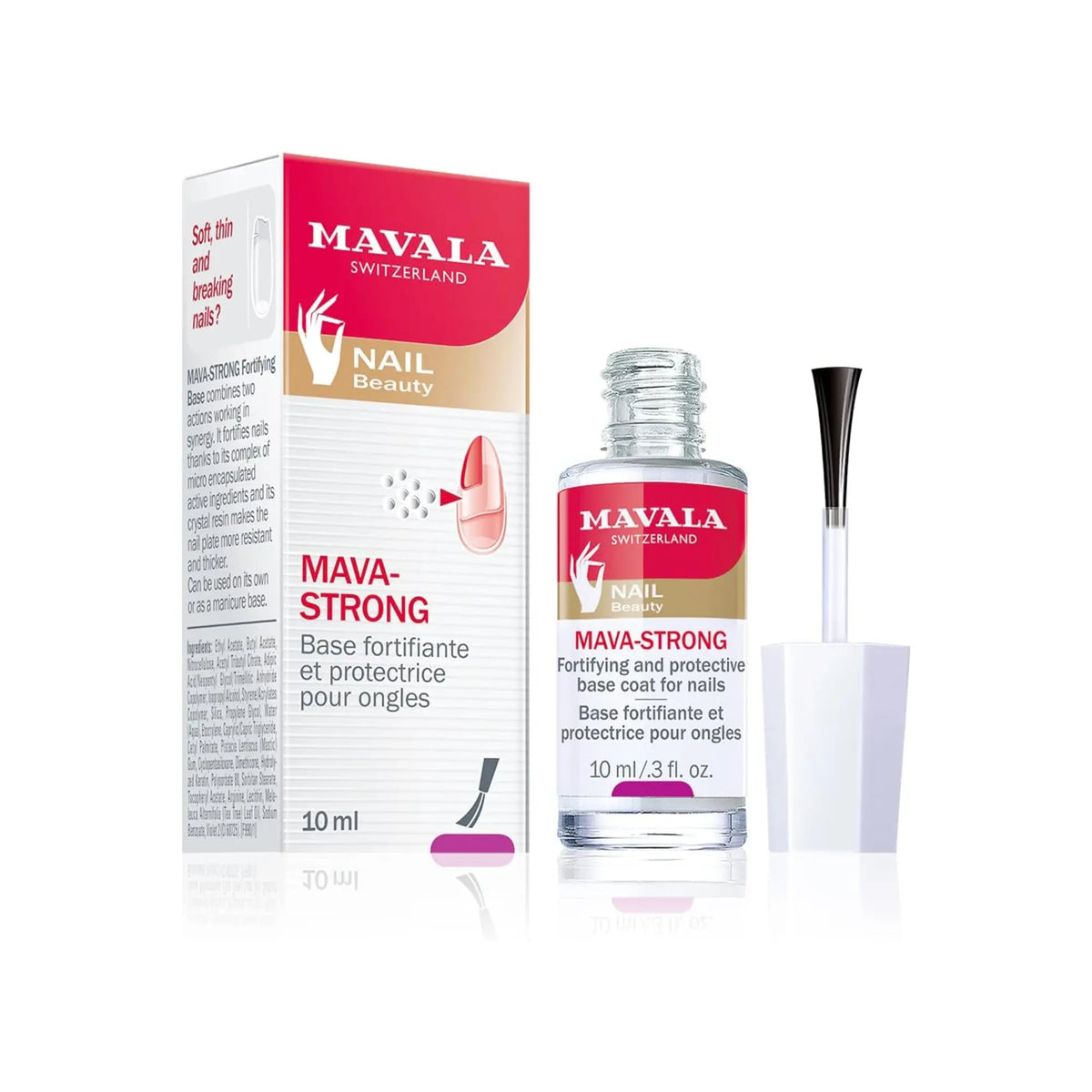 Mava-strong strengthening and protective base for nails - MAVALA