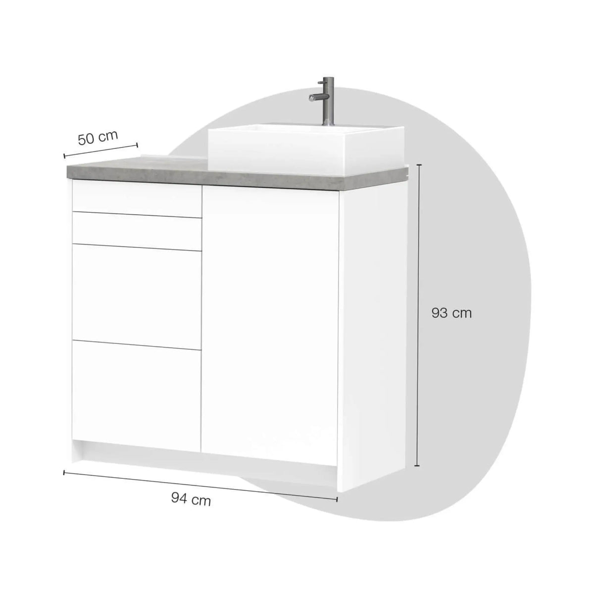 Room Corpus Furniture - Size S - With sink - 3 models - Ruck