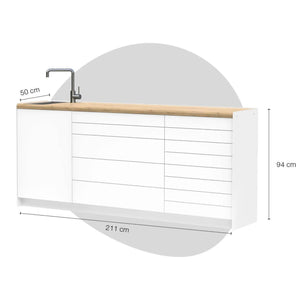 Meuble Room Corpus  - Taille XL - Avec évier - 4 modèles - Ruck
