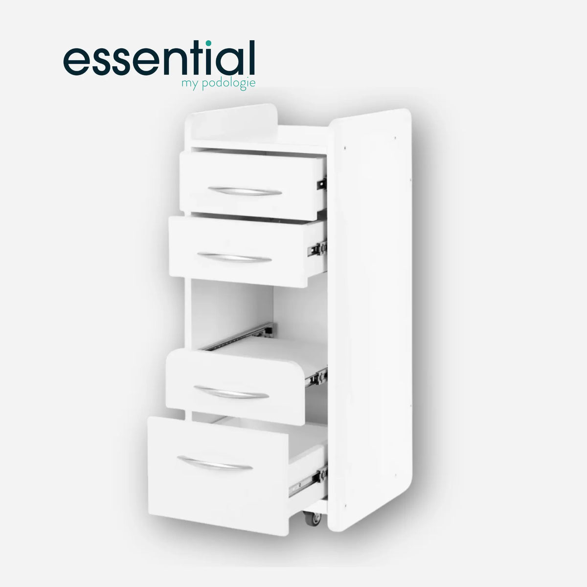 Mueble con ruedas - 969 Blanco - Essential by My Podologie Essential 