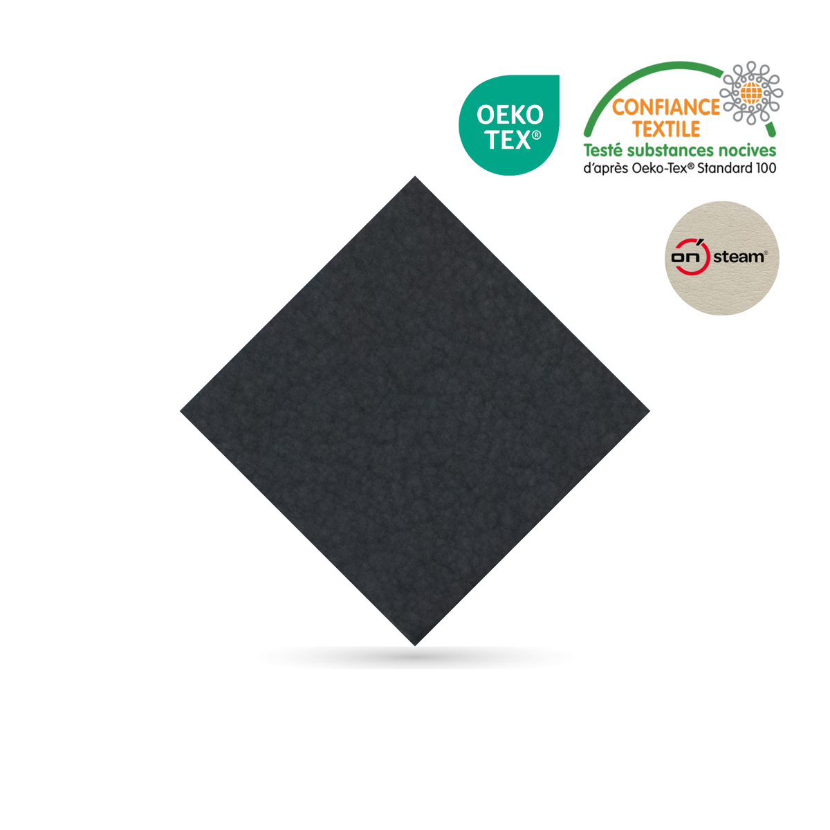 On Steam Microfiber - Second skin effect - 100% healthy - 0.8 mm My Podologie  Black