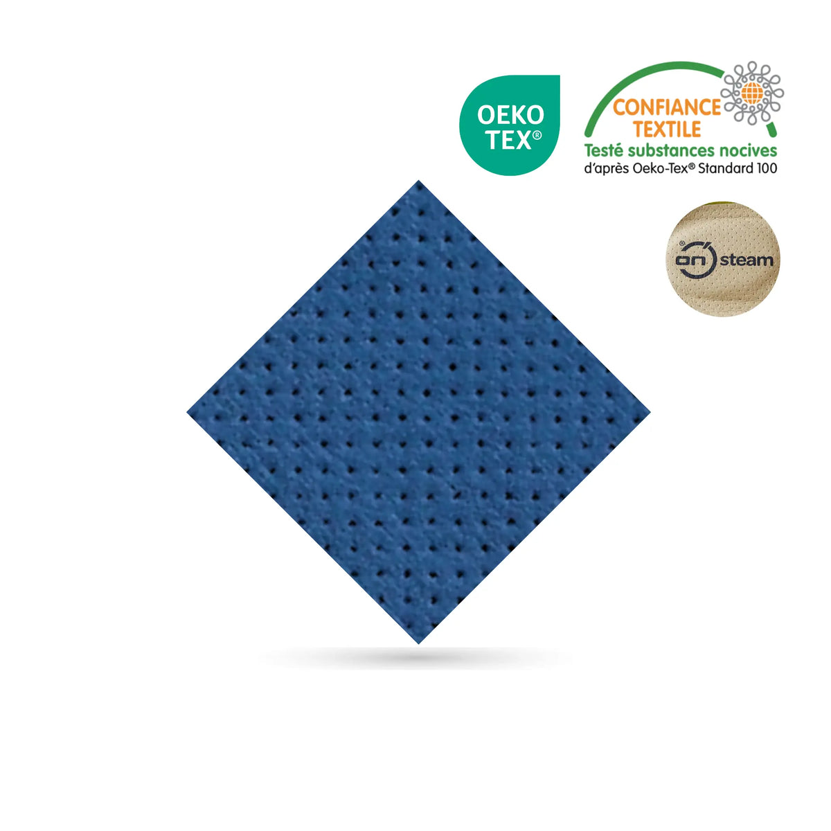 Perforated On Steam microfiber - Second skin effect - 100% healthy - 0.8 mm My Podologie  Electric blue
