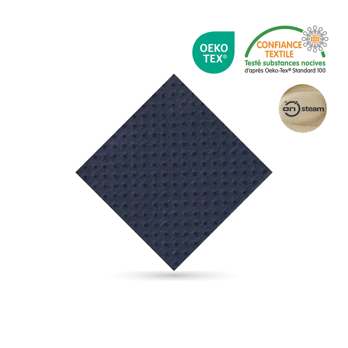 Perforated On Steam microfiber - Second skin effect - 100% healthy - 0.8 mm My Podologie  Dark Blue