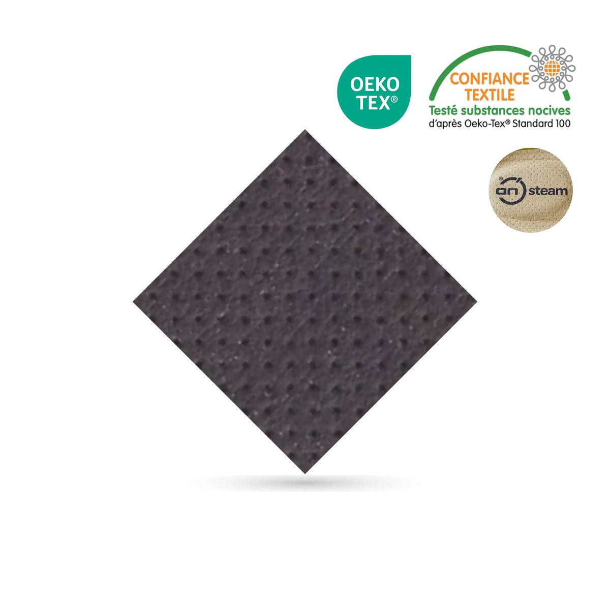 Perforated On Steam microfiber - Second skin effect - 100% healthy - 0.8 mm My Podologie  Dark brown