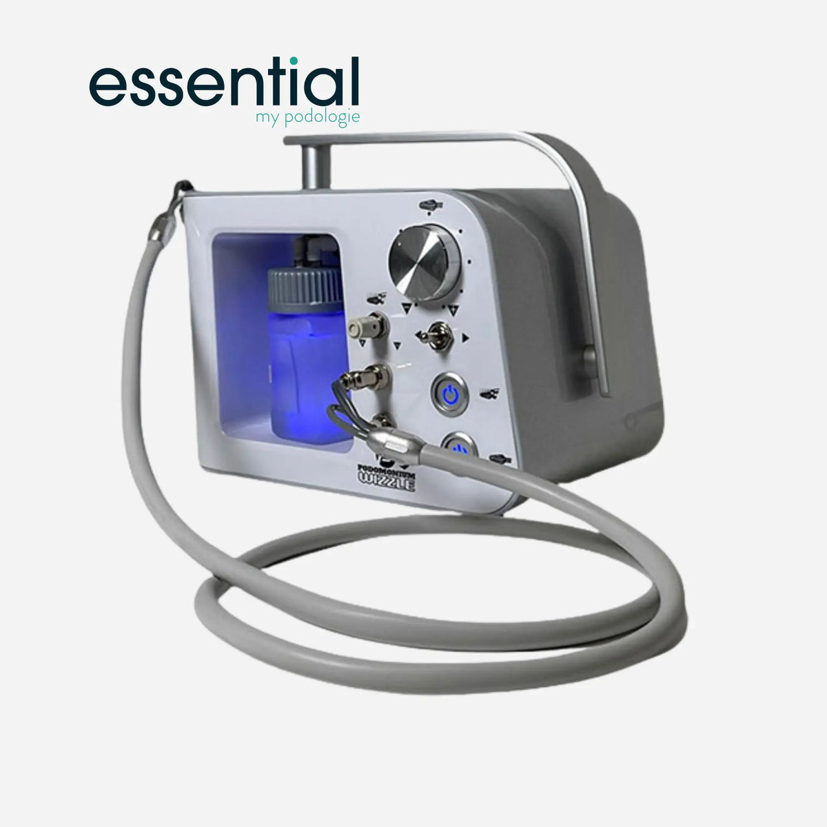 Podomonium Wizzle spray micromotor with pedal - 40,000 rpm - Essential by My Podologie Essential 