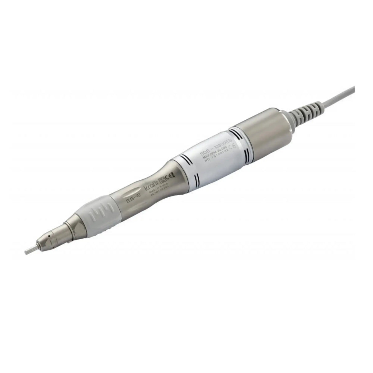 PODO38S portable micromotor - Black - 30,000 rpm - With removable handpiece