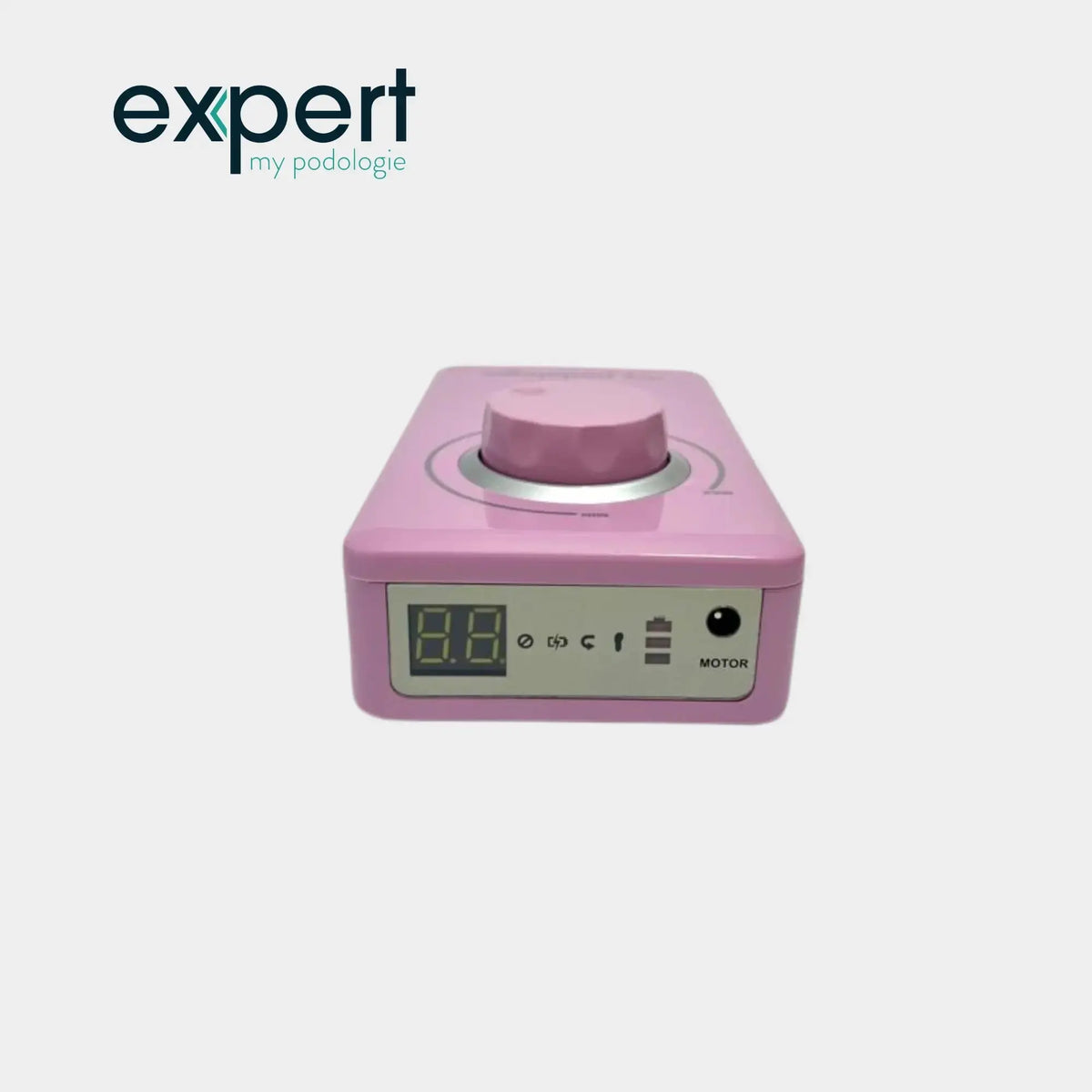 PODO38S portable micromotor - Pink - 30,000 rpm - With removable handpiece