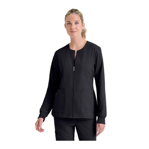 Mila - Round neck medical jacket - Women - Grey’s Anatomy Stretch Grey’s Anatomy 