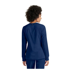 Mila - Round neck medical jacket - Women - Grey’s Anatomy Stretch Grey’s Anatomy 
