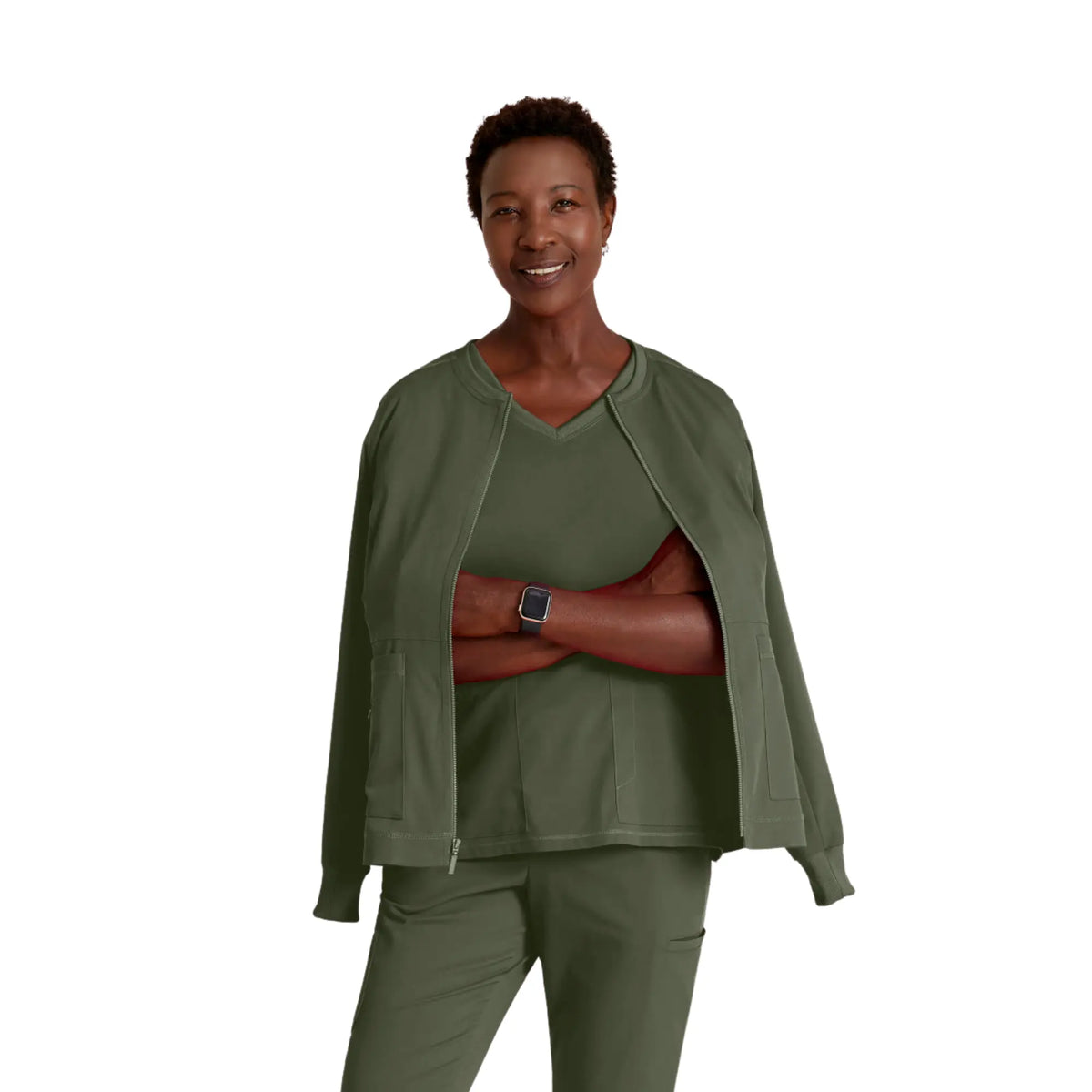 Millie - Zip medical jacket - Women - Grey’s Anatomy Stretch Grey’s Anatomy 