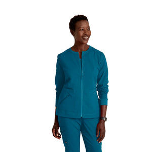 Millie - Zip Medical Jacket - Women - Grey’s Anatomy Stretch Grey’s Anatomy  Bahamas Blue / XL