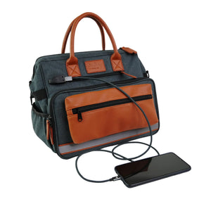 ETRETAT Mini Medical Bag - Gray / Brown