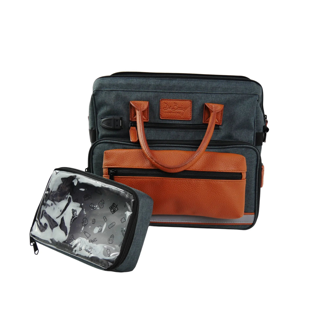 ETRETAT Mini Medical Bag - Gray / Brown