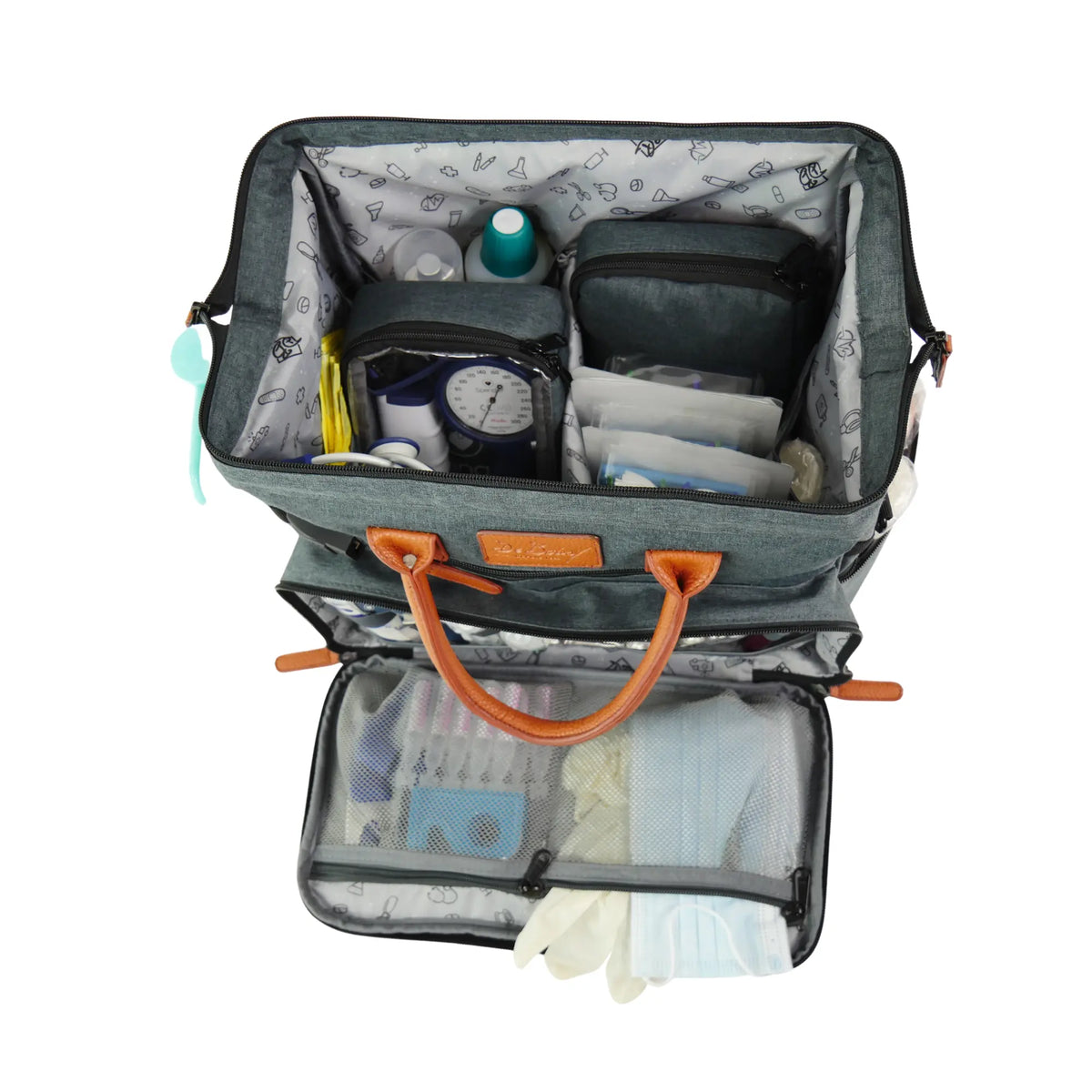 ETRETAT Mini Medical Bag - Gray / Brown