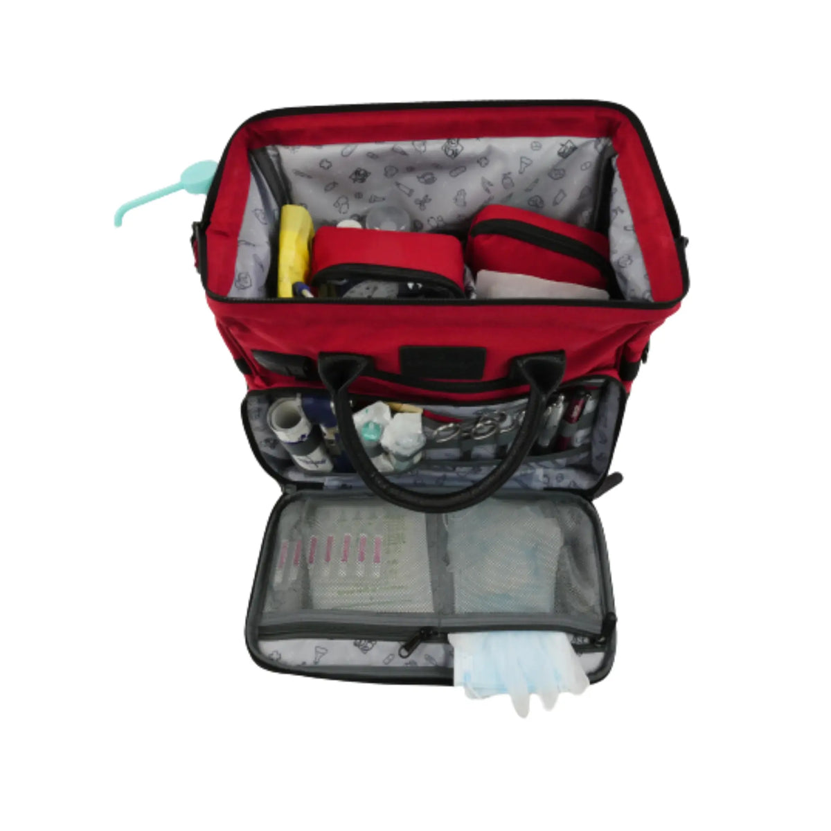 MADRAGUE Mini Medical Bag - Red / Black