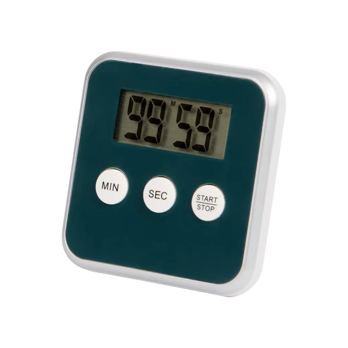 Digital timer with battery - Ideal for orthoplasties - 4 colors available My Podologie Green-duck blue