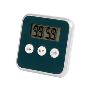 Digital timer with battery - Ideal for orthoplasties - 4 colors available My Podologie Green-duck blue